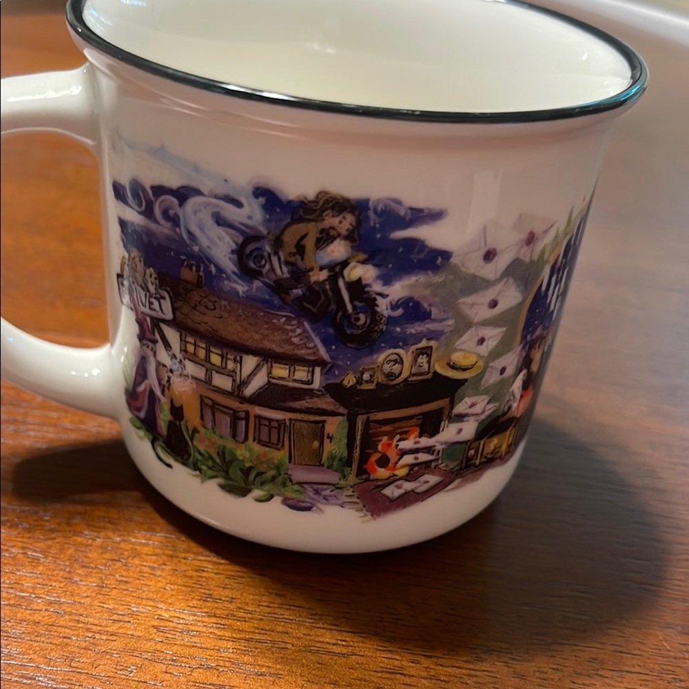 Harry Potter themed mug, dishwasher safe.